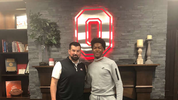 Jontae Gilbert on an Ohio State visit.